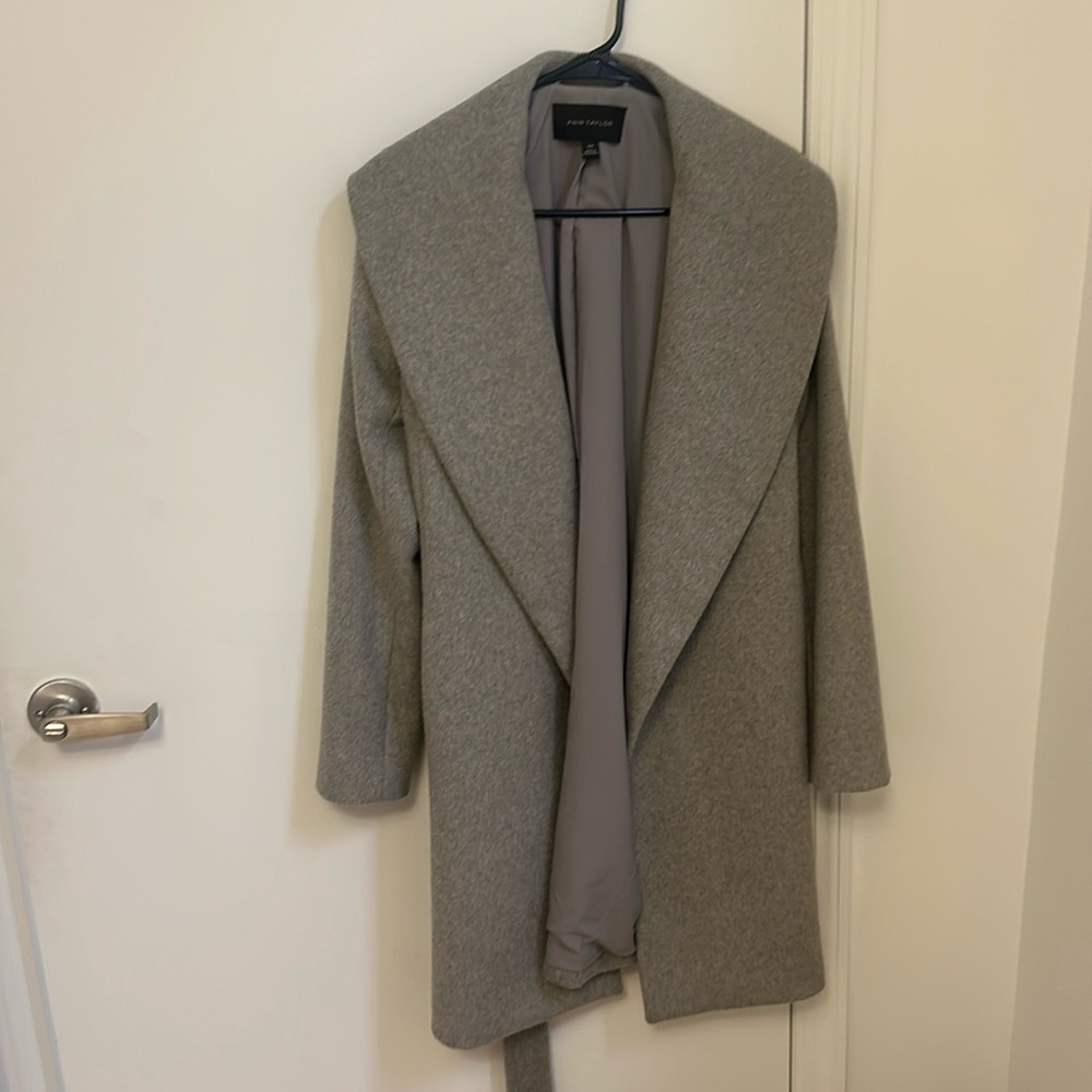 Ann Taylor - XXS - grey pea coat